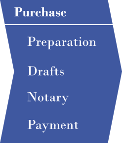 Procedure for the takeover of a shelf company - purchase transaction phase