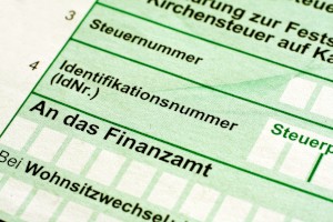 tax office tax registration for the Austrian shelf company